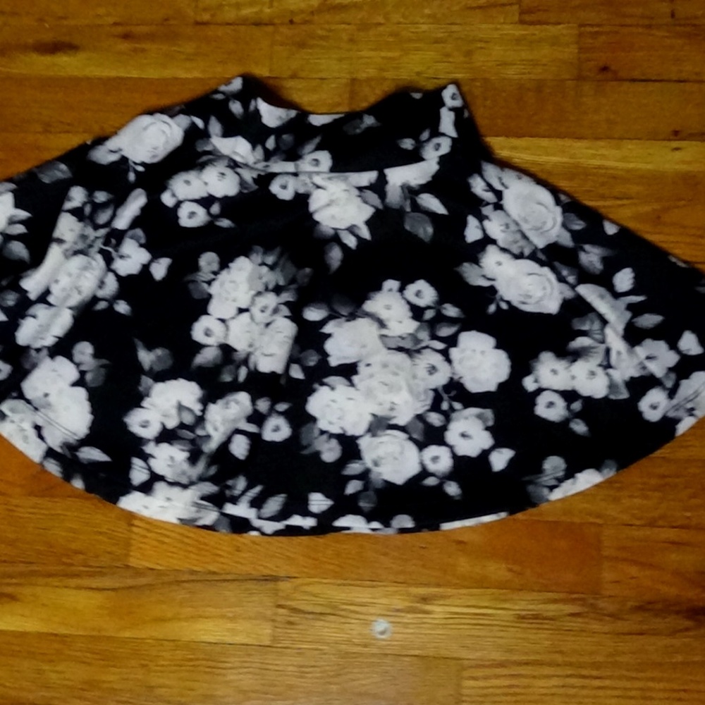 a flower skirt
